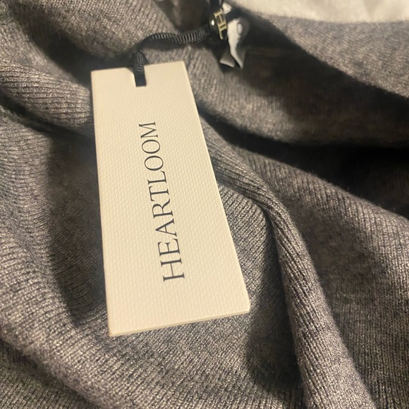 Heartloom Lydia tie sweater cardigan Heather Gray size M - Picture 8 of 10